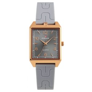 Positif Elegant Rose Gold & Grey Quartz Watch – Water Resistant